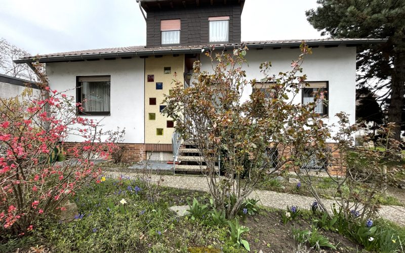 Einfamilienhaus mit Einliegerwohnung in Mainz-Mombach Außenansicht