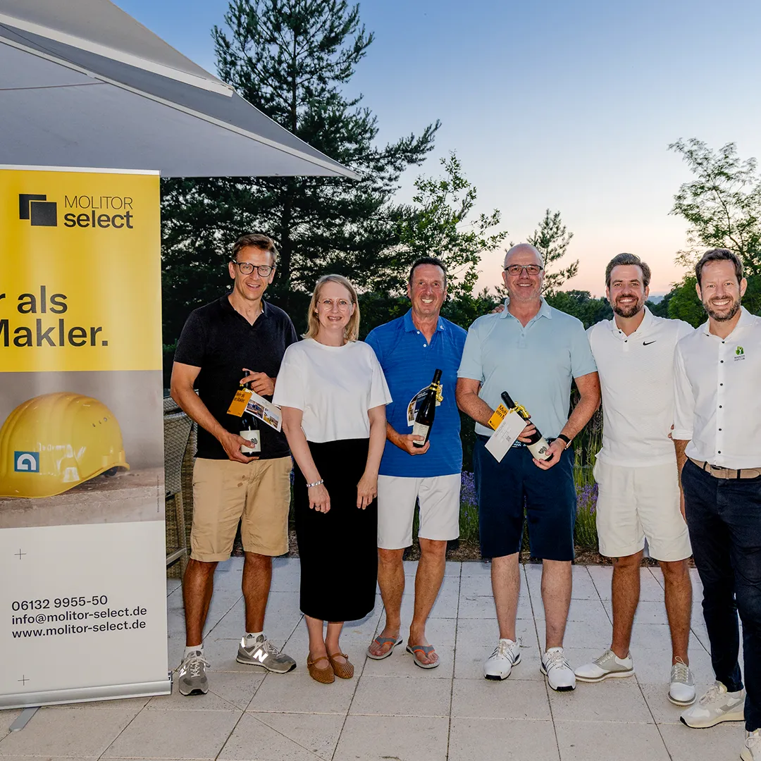 After-Work-Golfturnier im Mainzer Golfclub: Molitor select begleitet regionale Turnierserie als Sponsor